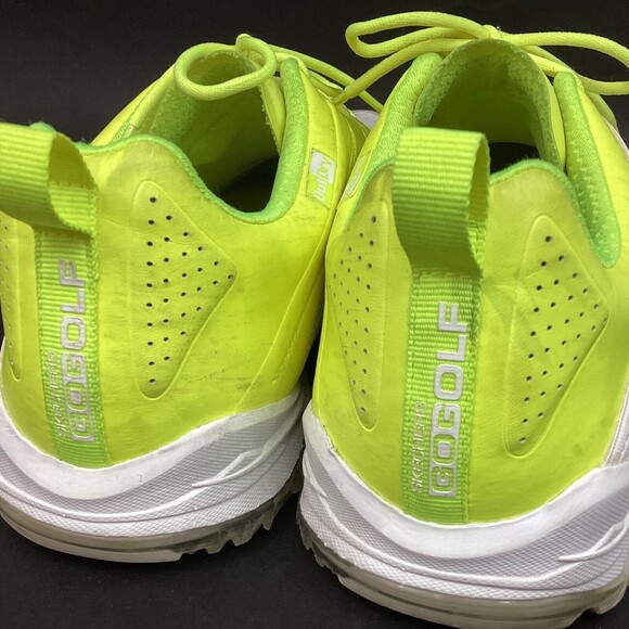 Skechers Go Golf Focus 2 - Men's Sz 11 - White/Green (WLM) Golf Shoes - 54529 - Picture 5 of 9